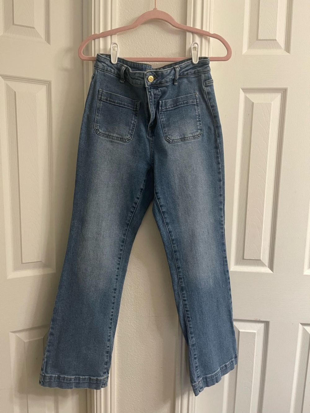 Michael Kors Straight-Leg Women’s Jeans - Light Blue Wash